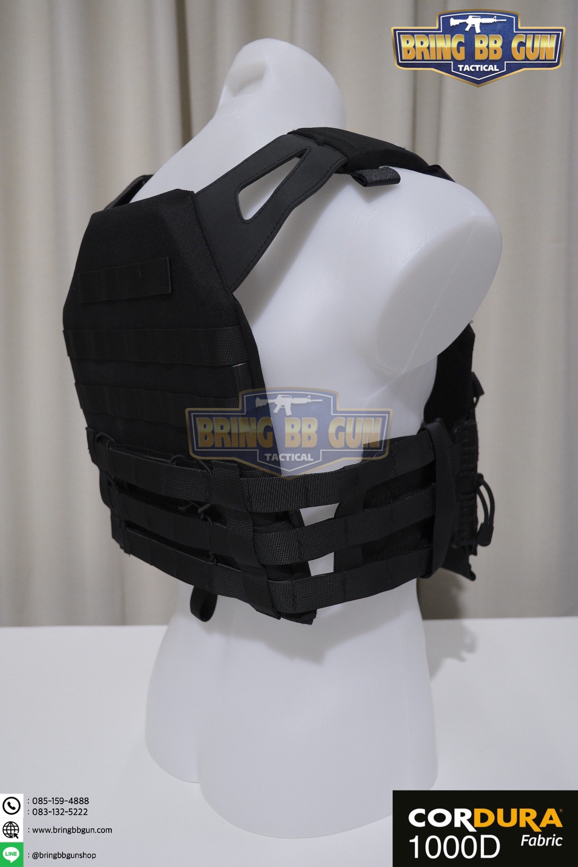 เสื้อเวส รุ่นJPC ปลดไว เนื้อผ้า 1000D (Quick Release JPC Set)
