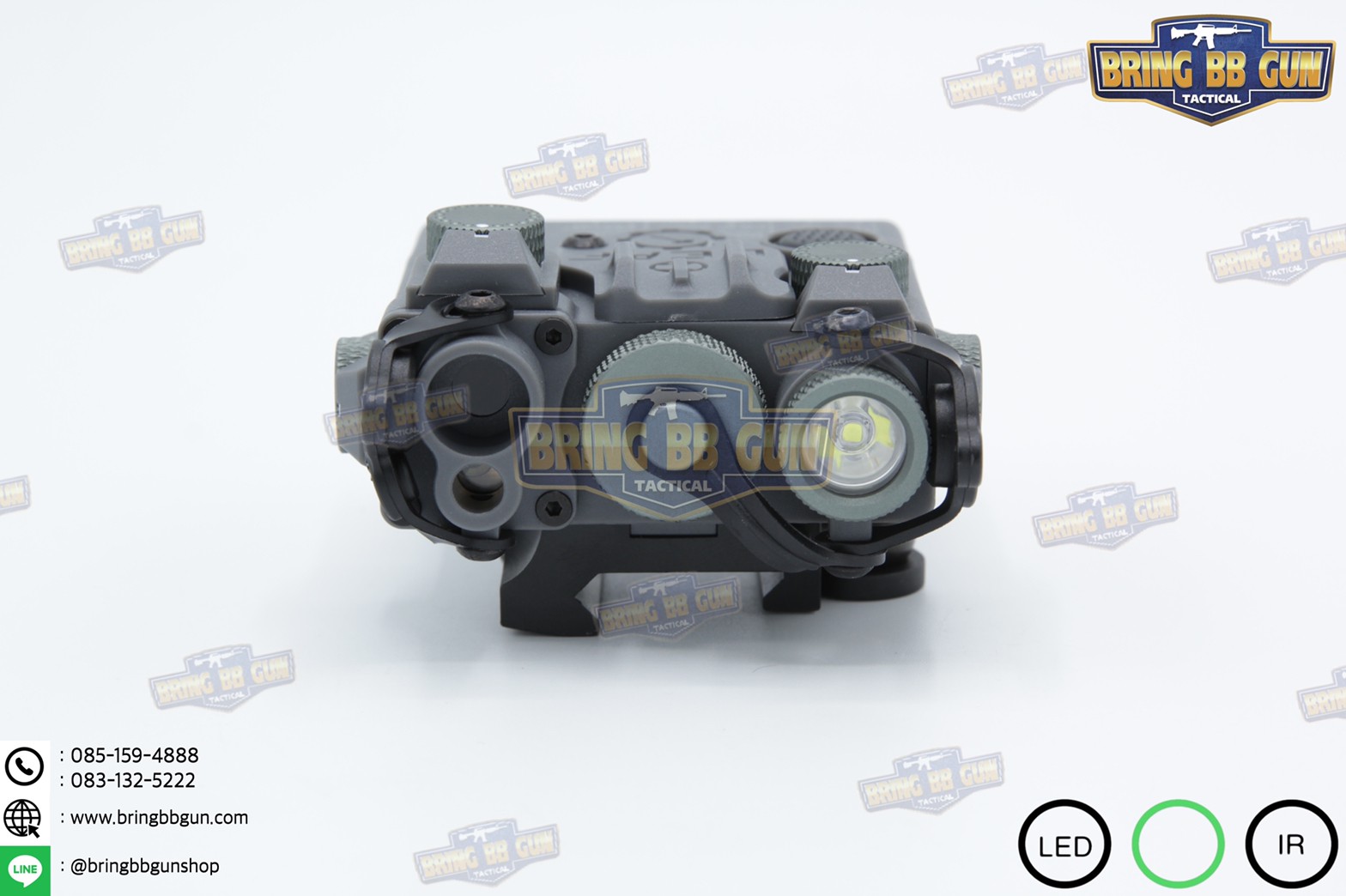 กล่องANPEQ-15A รุ่น DBAL-A2 บอดี้พลาสติก (Dual Beam Aiming Laser - Advanced2)