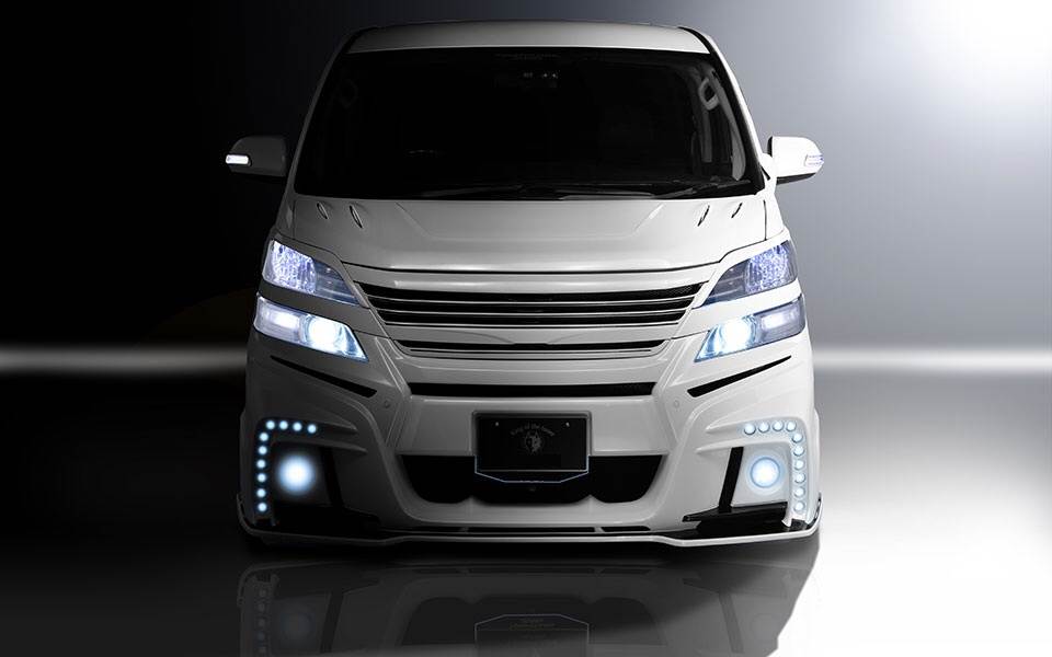Toyota Vellfire 12-15 Rowen (RAW WORK) FROM JAPAN