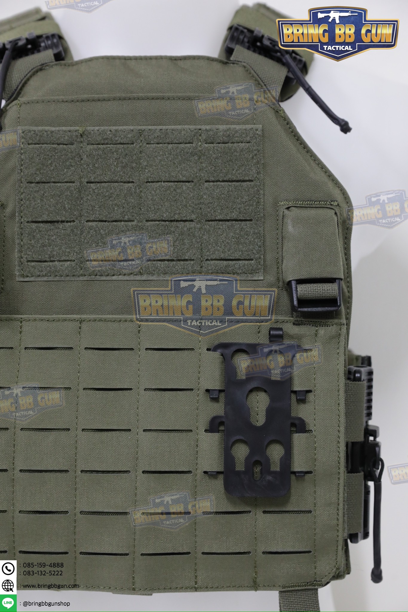 Adapter Molle ปลดไว (ตัวปลดไวสำหรับ Molle) Orpaz Modular System OMS Inserts & Receivers OMS MOLLE Inserts & Receiver Attachment Belt Loop Hunting Vest Magazine Pouch Connection Quick