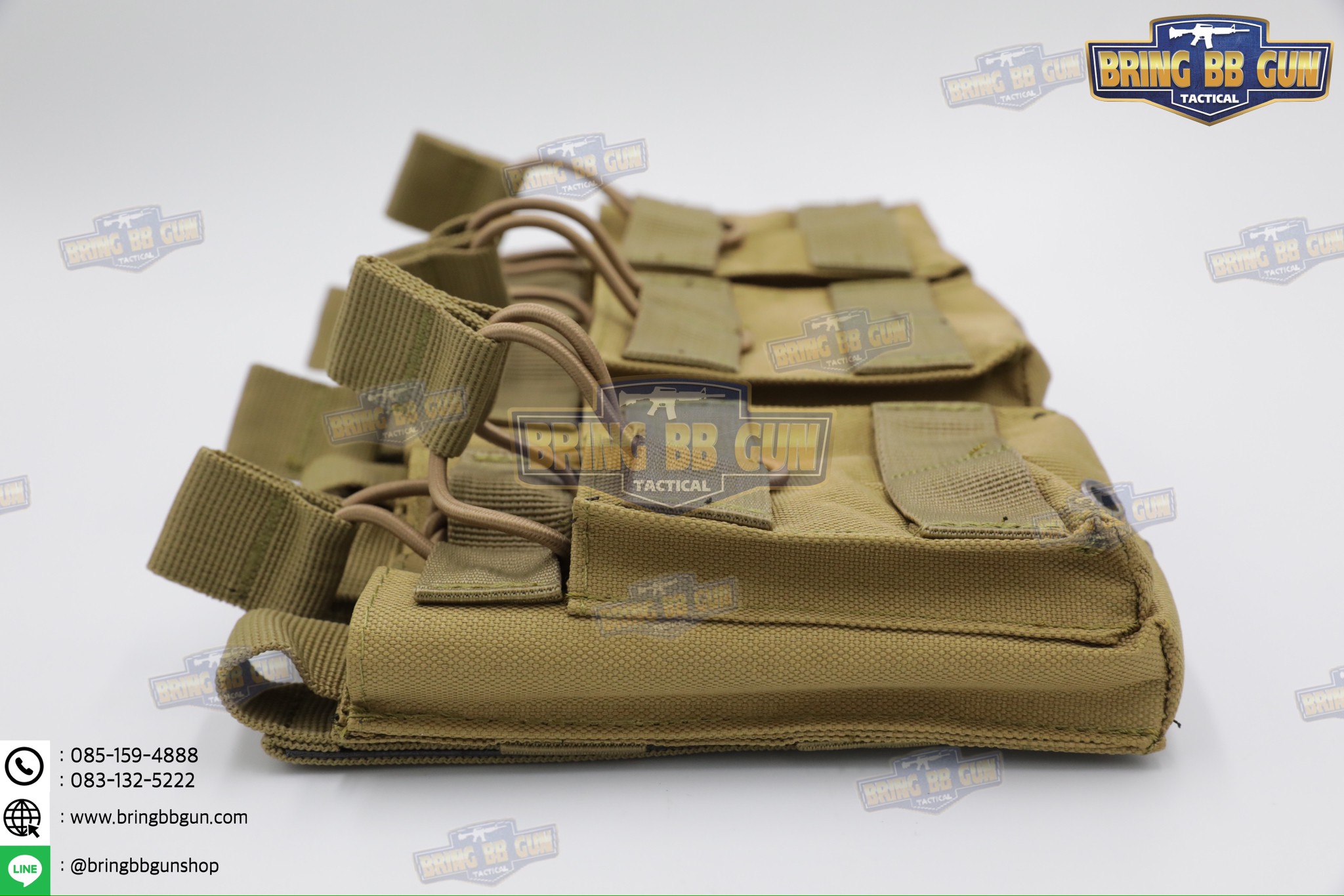 เพ้าแม็กกาซีนปืนยาว (แบบผ้า) รุ่น 6ช่อง (M6)