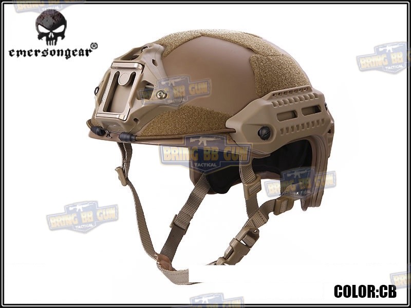 หมวก Fast ทรง MK ยี่ห้อ Emerson (หมวกฟาส) (MK Style Tactical Helmet) (MK Helmet)