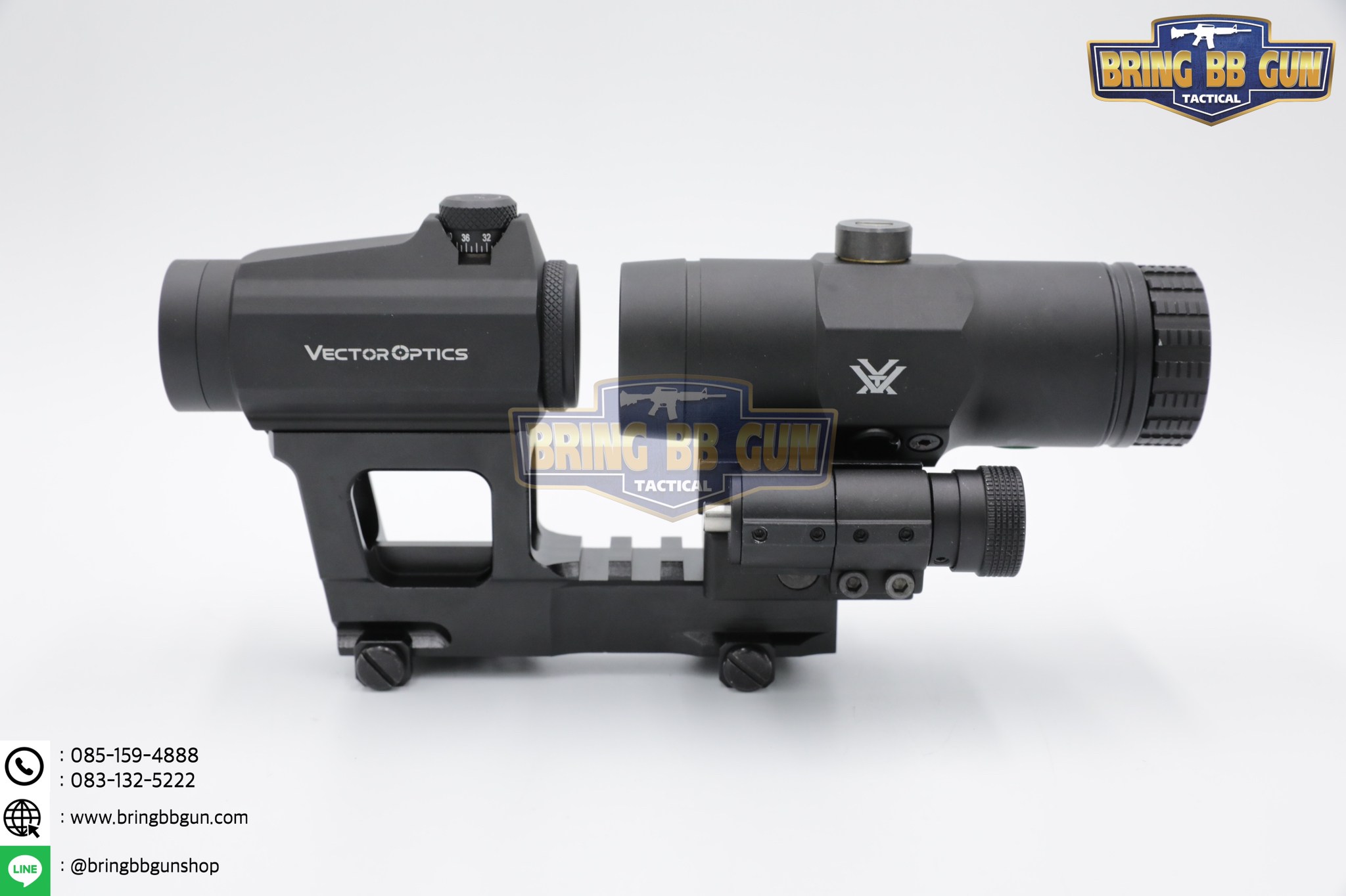 ขายกดอทสูง Aimpoint Micro NVG (Aimpoint Micro NVG High Rise Mount w/ 1913) (Micro NVG High Rise Mount) สำหรับเรดดอท : Aimpoint T1/T2 , Maverick