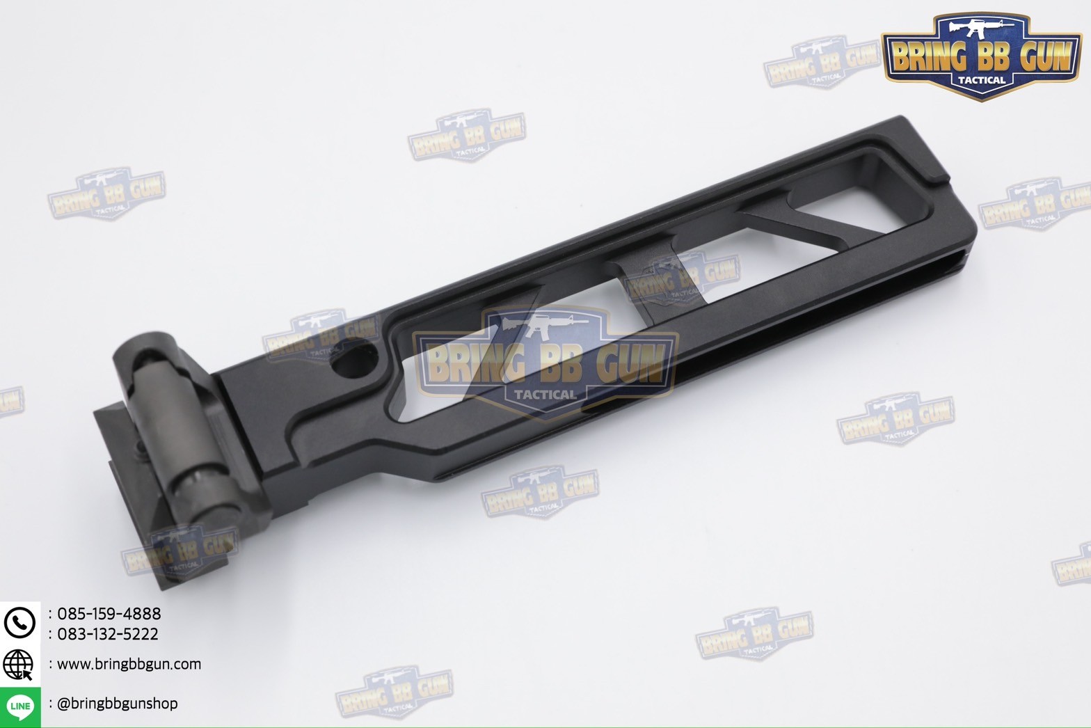 แกนพานท้ายพับได้ทรง JMAC สำหรับ Sig Sauer MPX/MCX รุ่น JMAC ST-6 Skeletonized Tube (Folding Adapter) (1913 Adapter) (JMAC) (MCX) (MPX) (1913)