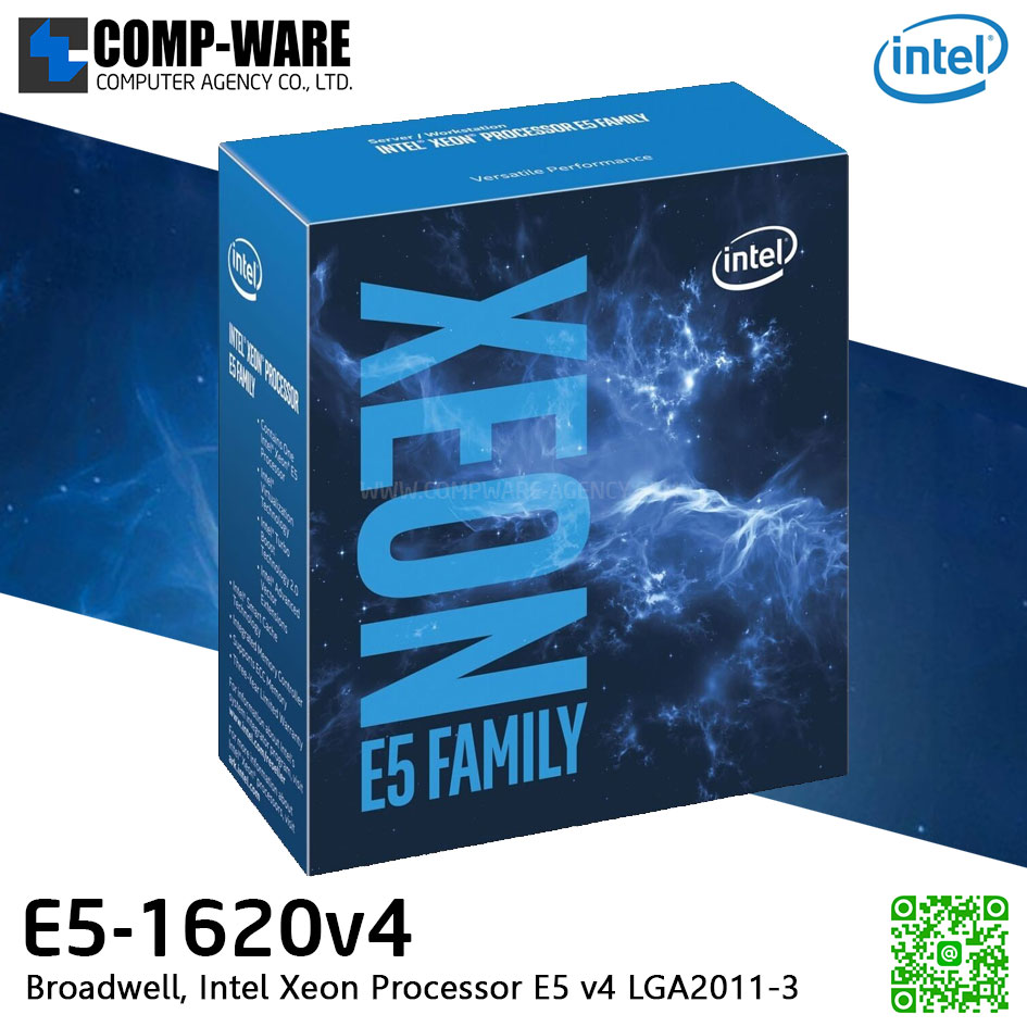 CPU Intel Xeon E5-1620 V4 , 4C/8T LGA2011-3, 3.50 GHz, 10MB Cache Processor BX80660E51620V4 (No Heatsink)