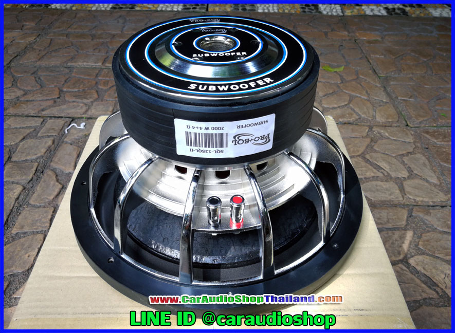 ลำโพงซับ 12 นิ้ว PRO SQL 12 SQL II