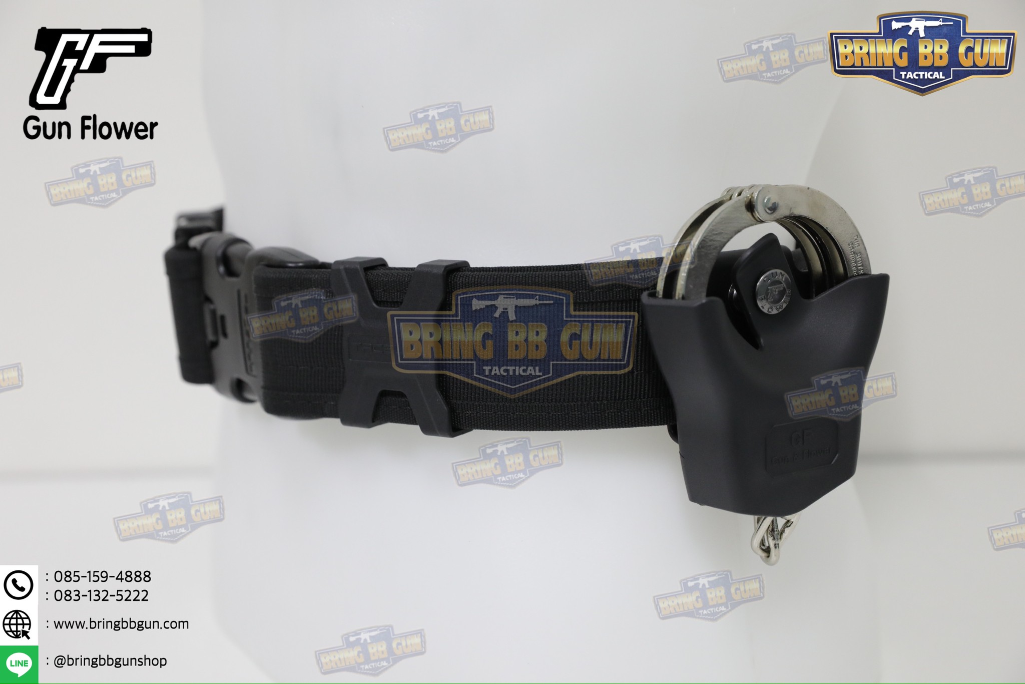 ซองกุญแจมือ Polymer ยี่ห้อ Gun&Flower (Handcuff Pouch) (Handcuff case)