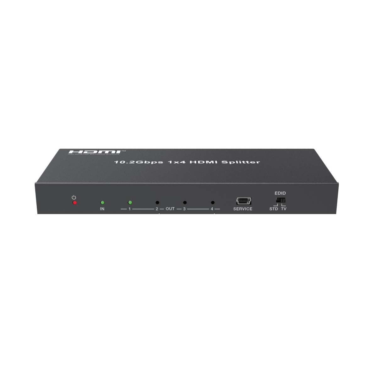 NEXIS HSP104E อุปกรณ์กระจายสัญญาณ HDMI เข้า 1 ออก 4 ความละเอียด 4K x 2K@60Hz รองรับ EDID
