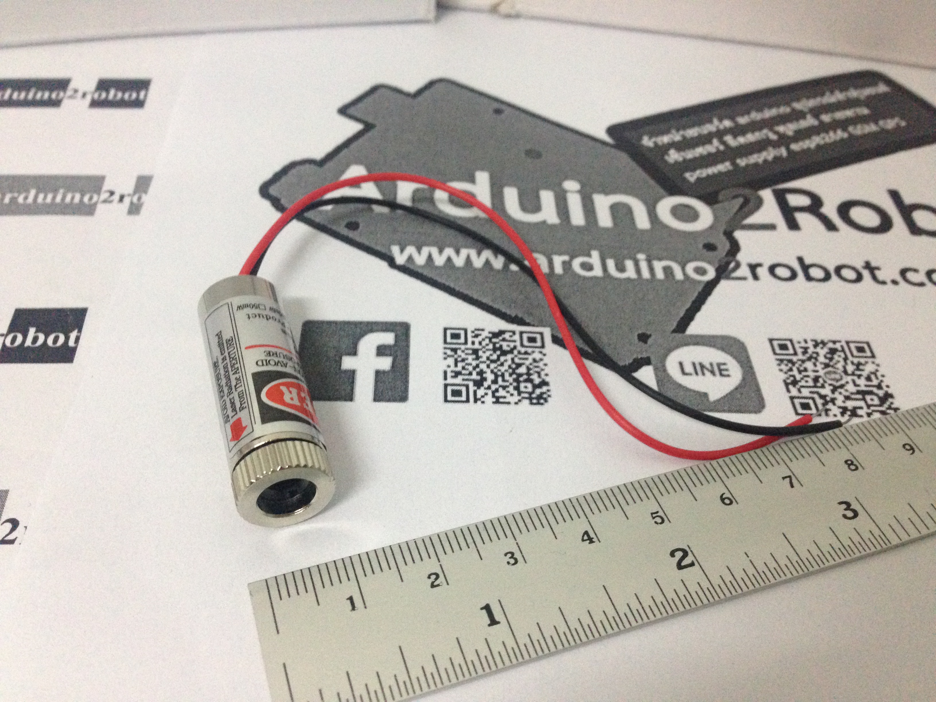 5mW red 650nm Laser diode tube adjustable focal length head module LD-G650A03