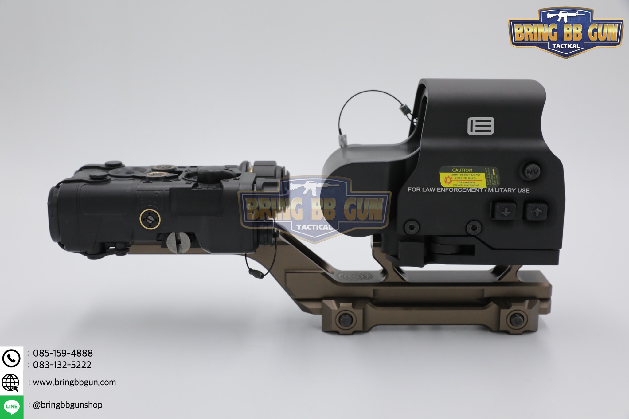 ขายกดอทสูง Hydra (Hydra Mount) (GBRS Group Hydra Mount Kit) Type B สำหรับเรทดอท : เรทดอททุกรุ่นที่เป็นขาจับราง Piactinny (ราง 20mm.)