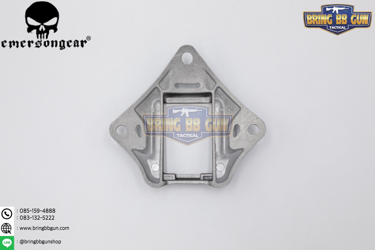 หมวก Fast ยี่ห้อ Emerson + ผ้าคลุมหมวก รุ่น ปรับท้ายทอยได้ (Fast Helmet MH type)