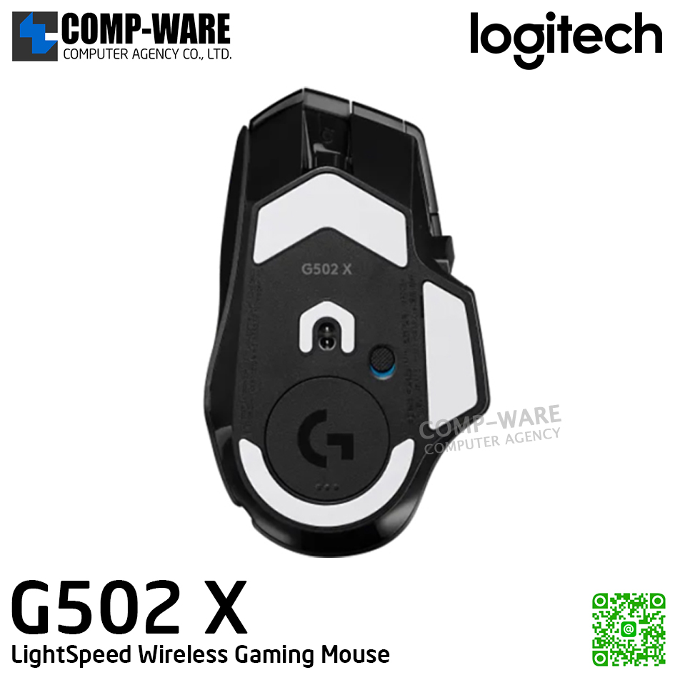 Logitech G502 X LightSpeed Wireless Gaming Mouse - 2Y Warranty - 910-006182