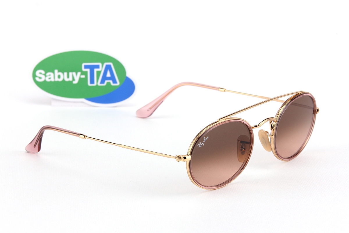 RayBan Oval Double Bridge RB3847N 9125A5