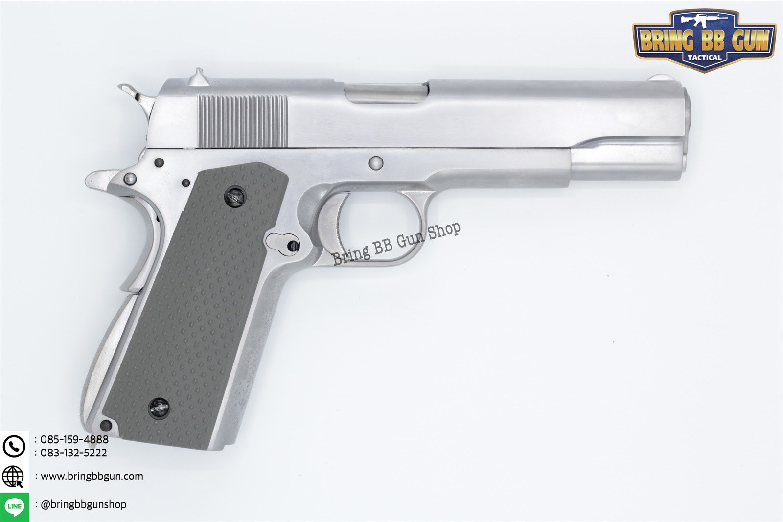 ประกับปืน M1911 รุ่น F01 (ลายข้าวหลามตัดเล็ก)