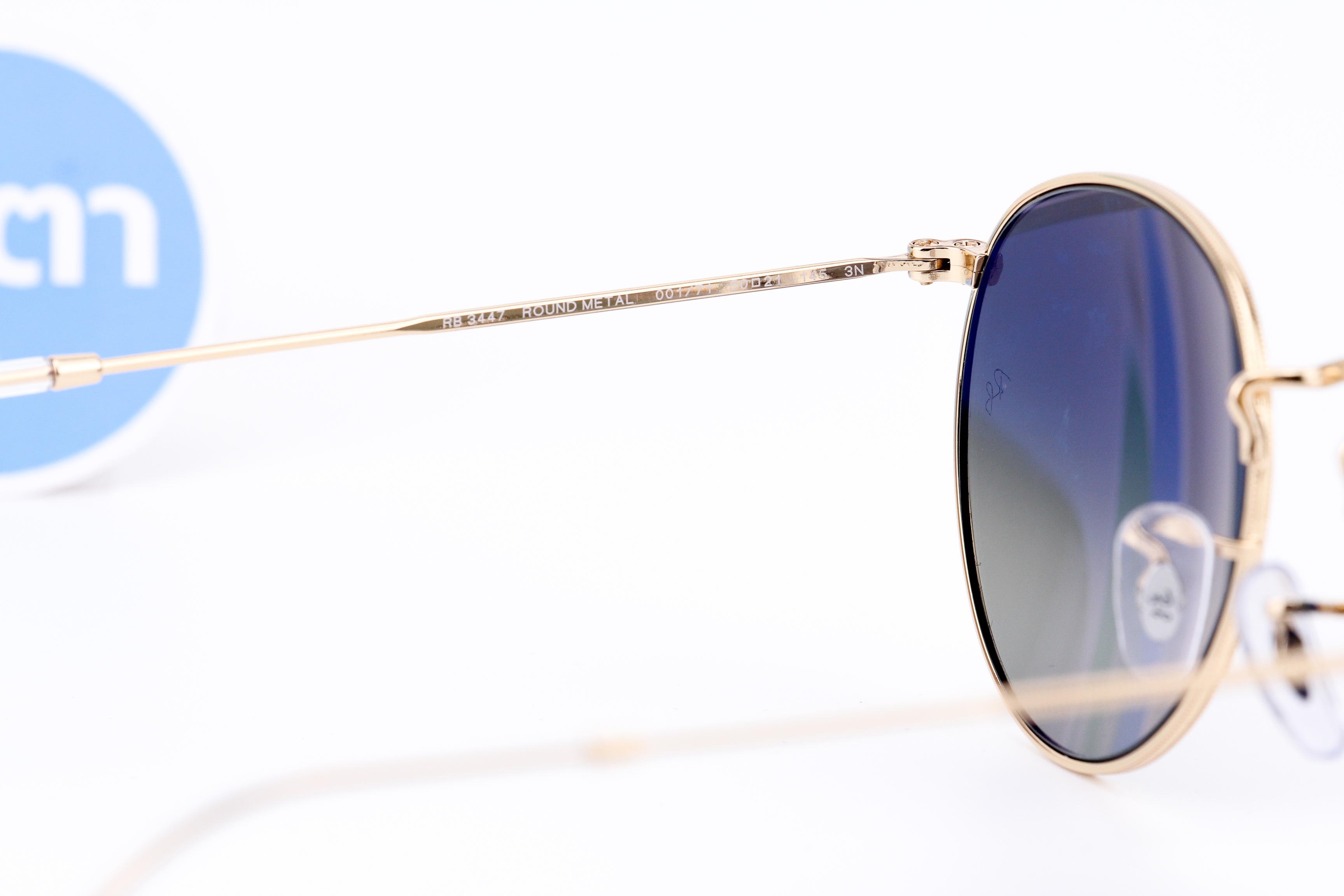 RayBan Round RB3447 001/71