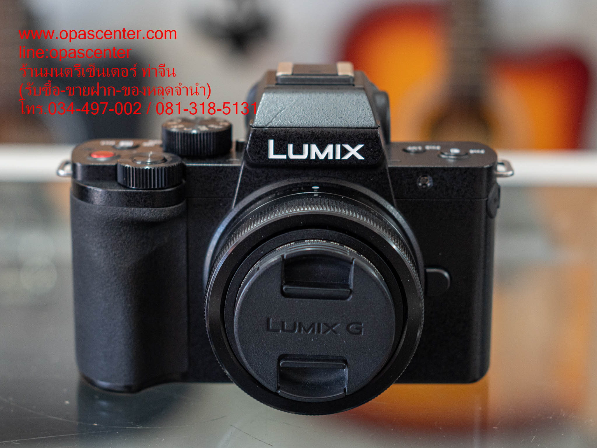 กล้อง Mirrorless Pana Lumix G100 มือสอง สภาพใหม่ พร้อมเลนส์ 12-32mm ที่ชาร์ท แบต ชัทเตอร์ 3xxx ปกติทุกอย่าง