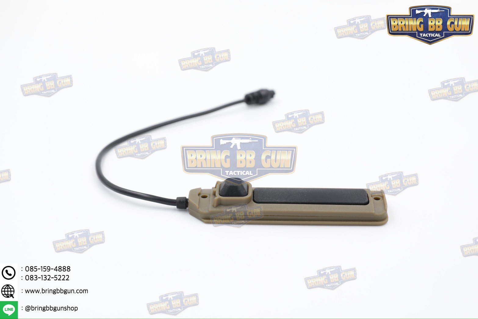 สวิตช์หางหนู Dual Function Wire Switch Pro (3in1) (สวิตช์หางหนูแบบถอดเปลี่ยนหัวแจ็คได้) (Dual Function Wire Switch PRO) (Remote Dual Swwitch For WeaponLights)