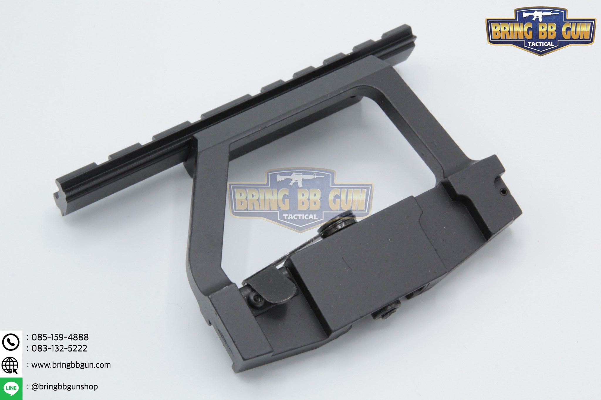 รางเสริมติดดอท AK47 รุ่น ยึดด้านข้างบอดี้ แบบปลดไว