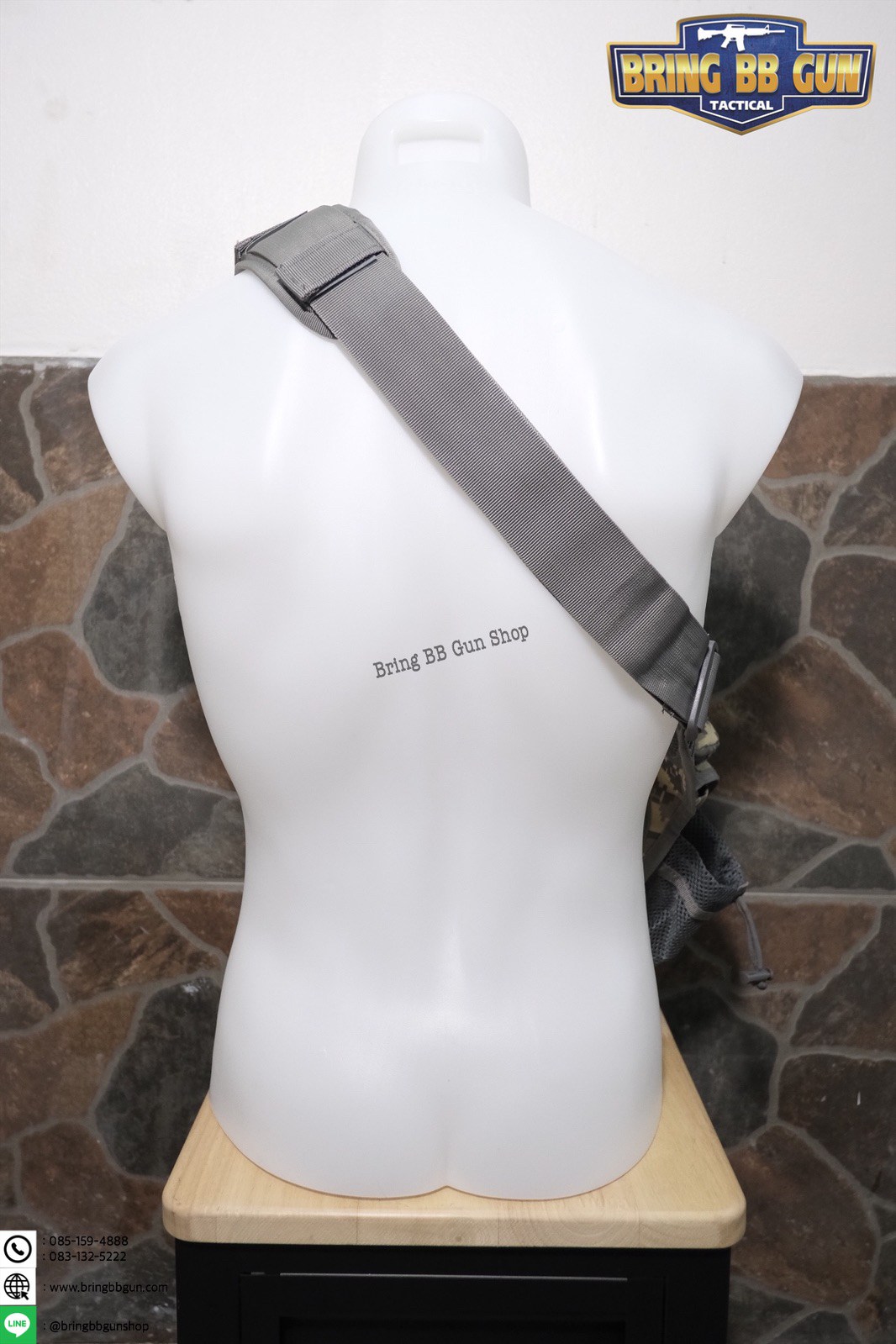 กระเป๋าสะพายข้าง-คาดอก รุ่น ทรงสามเหลี่ยม (เป้สะพายหลัง)