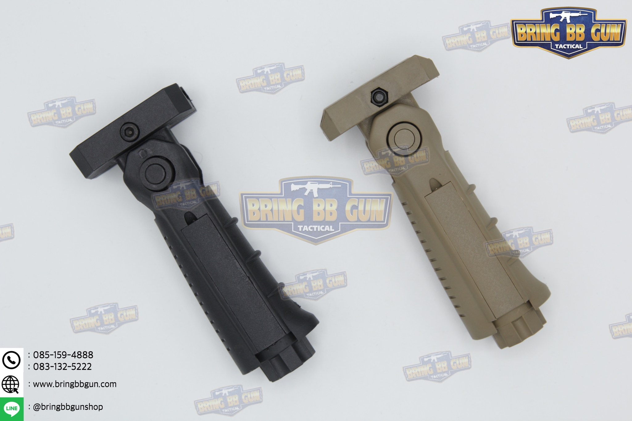 กริ๊ปมือหน้าพับหน้า-หลัง (Tactical Folding Grips)