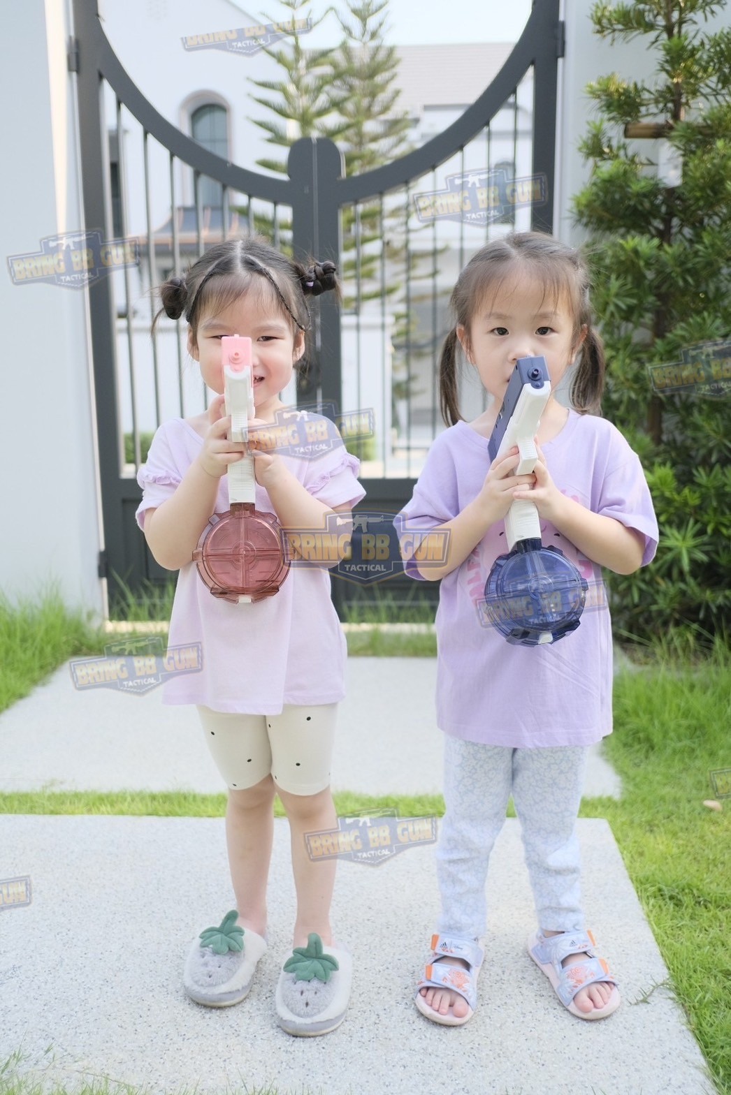 ปืนฉีดน้ำไฟฟ้า รุ่น Glock (ปืนฉีดน้ำของเล่น) (ปืนฉีดน้ำอัตโนมัติ) (ยิงได้ต่อเนื่อง)