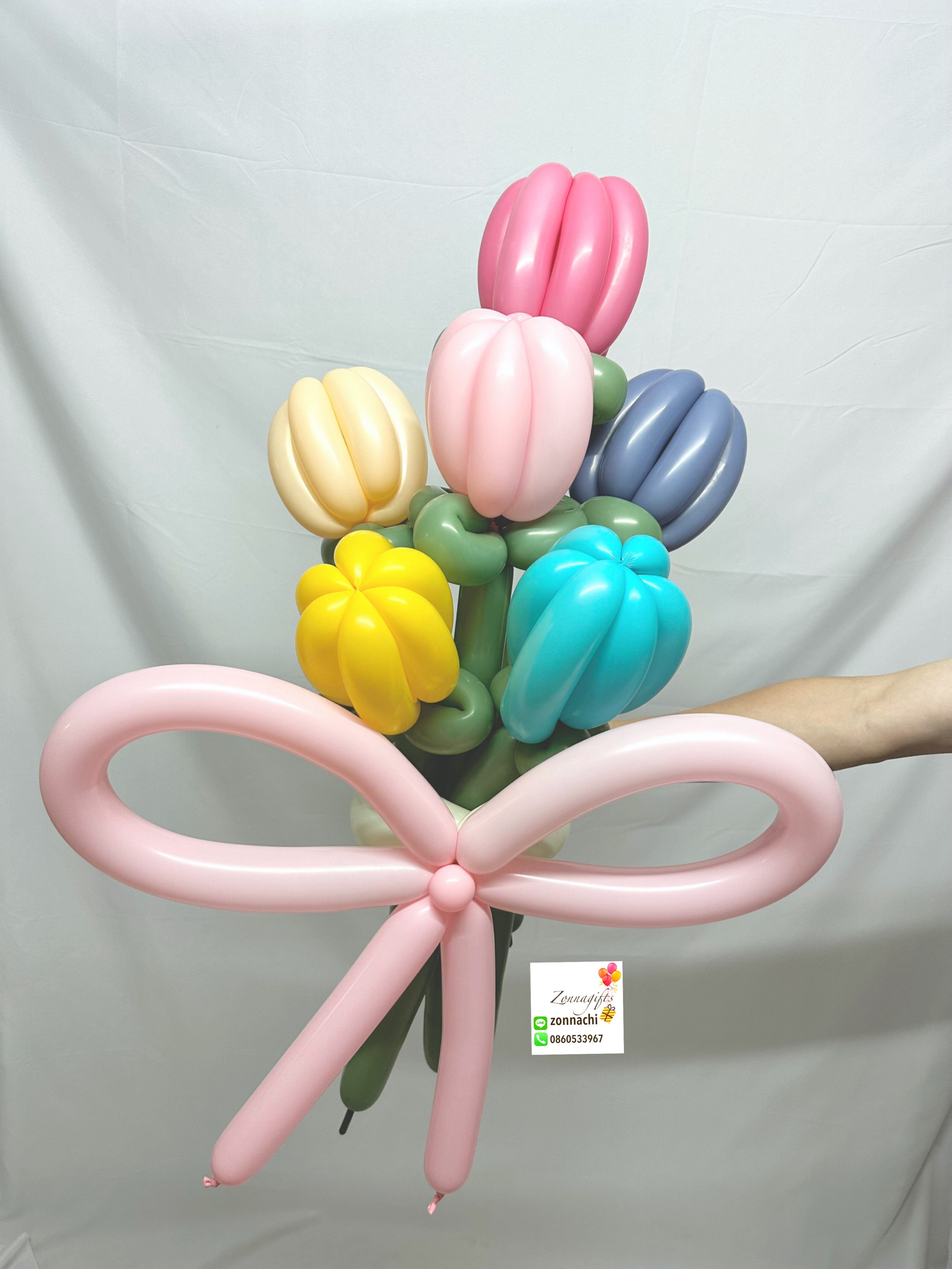 Tulip flower balloons