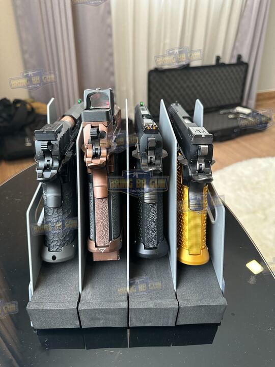 ชั้นวางปืนสั้น (ช่วยจัดเก็บปืนสั้นให้เป็นระเบียบ) (Pistol Stroage Rack)