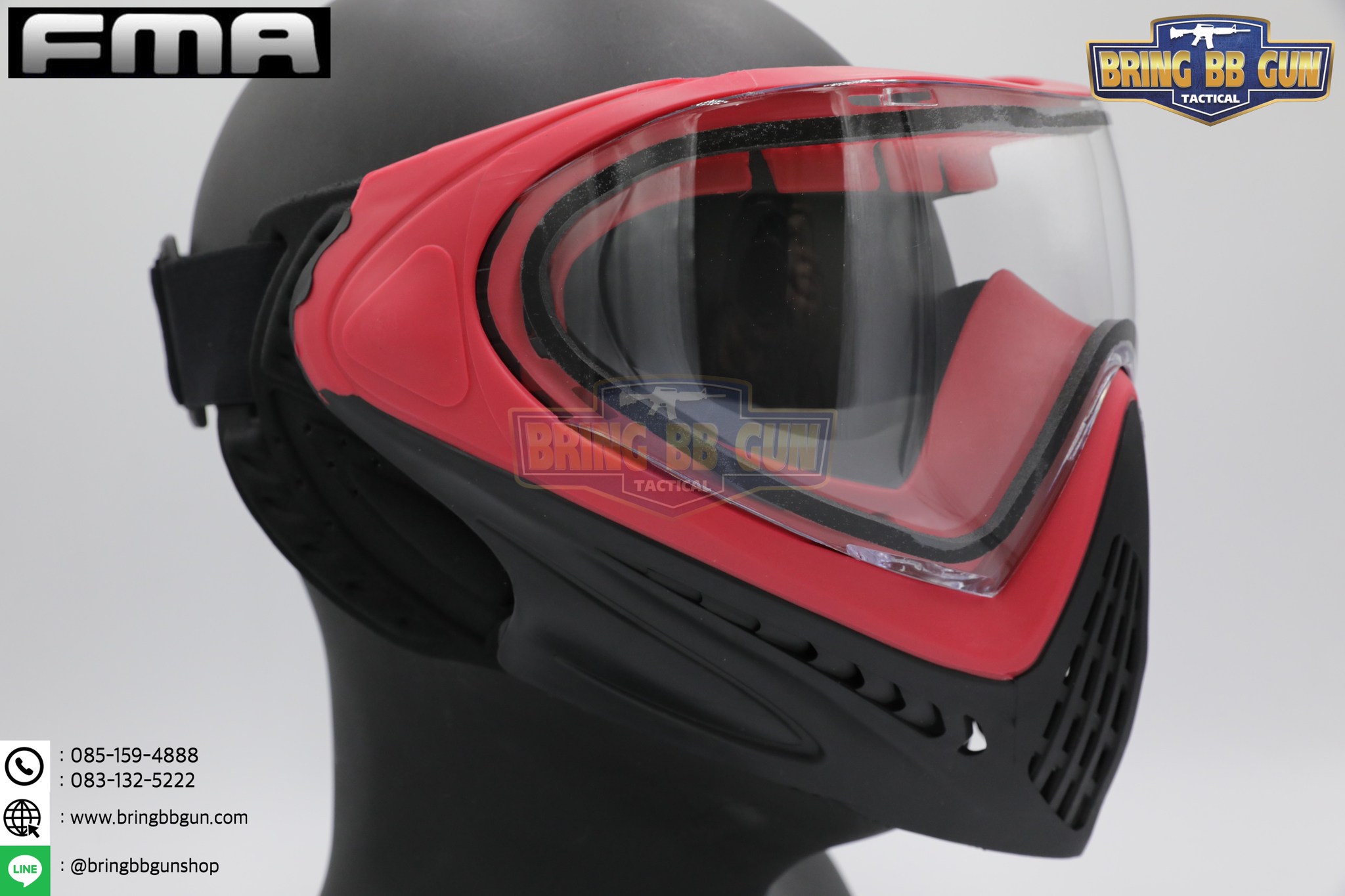 หน้ากาก F1 ยี่ห้อ FMA รุ่น เลนส์2ชั้น