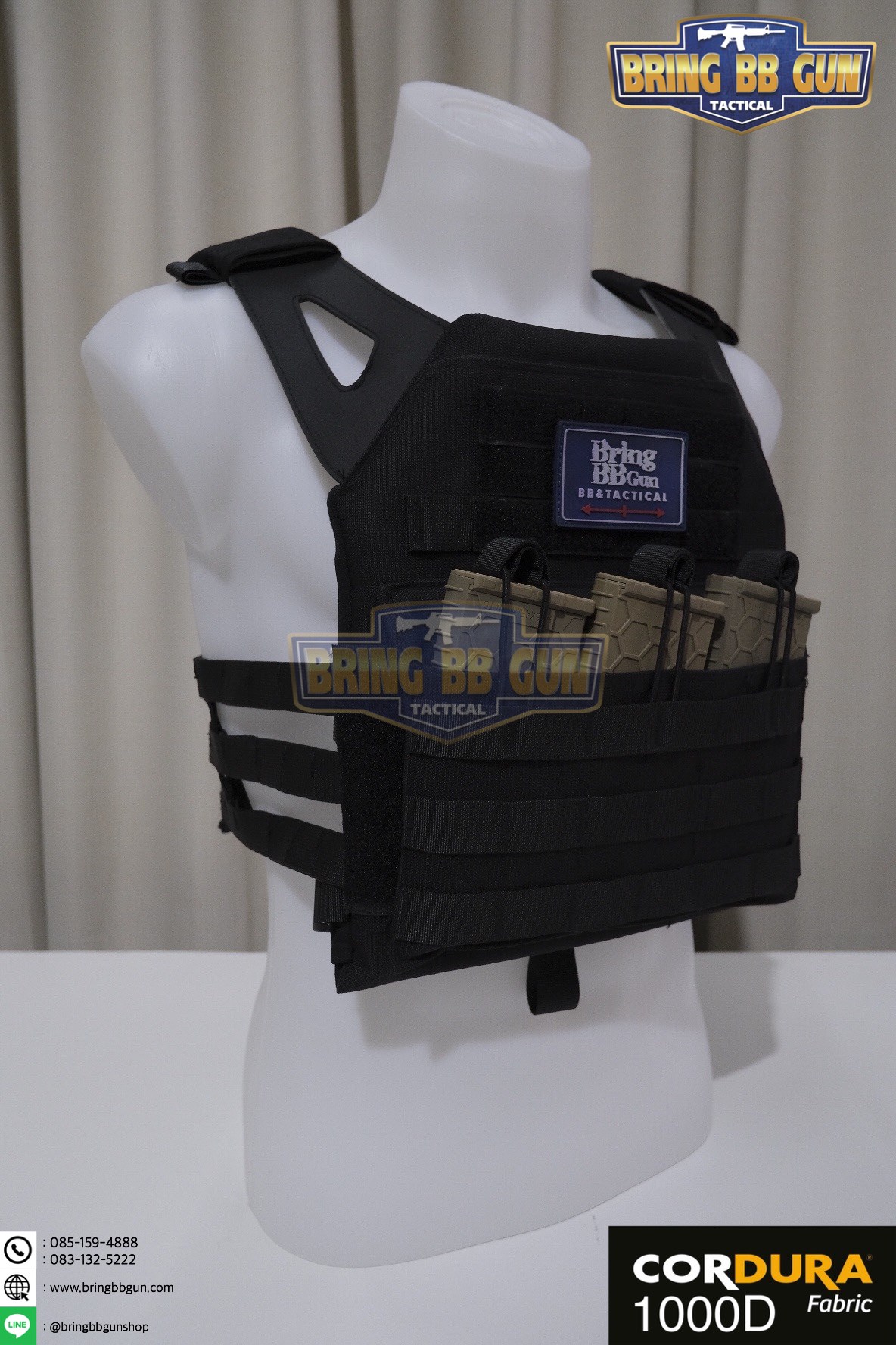 เสื้อเวส รุ่น JPC เนื้อผ้า 1000D (JPC Vest)