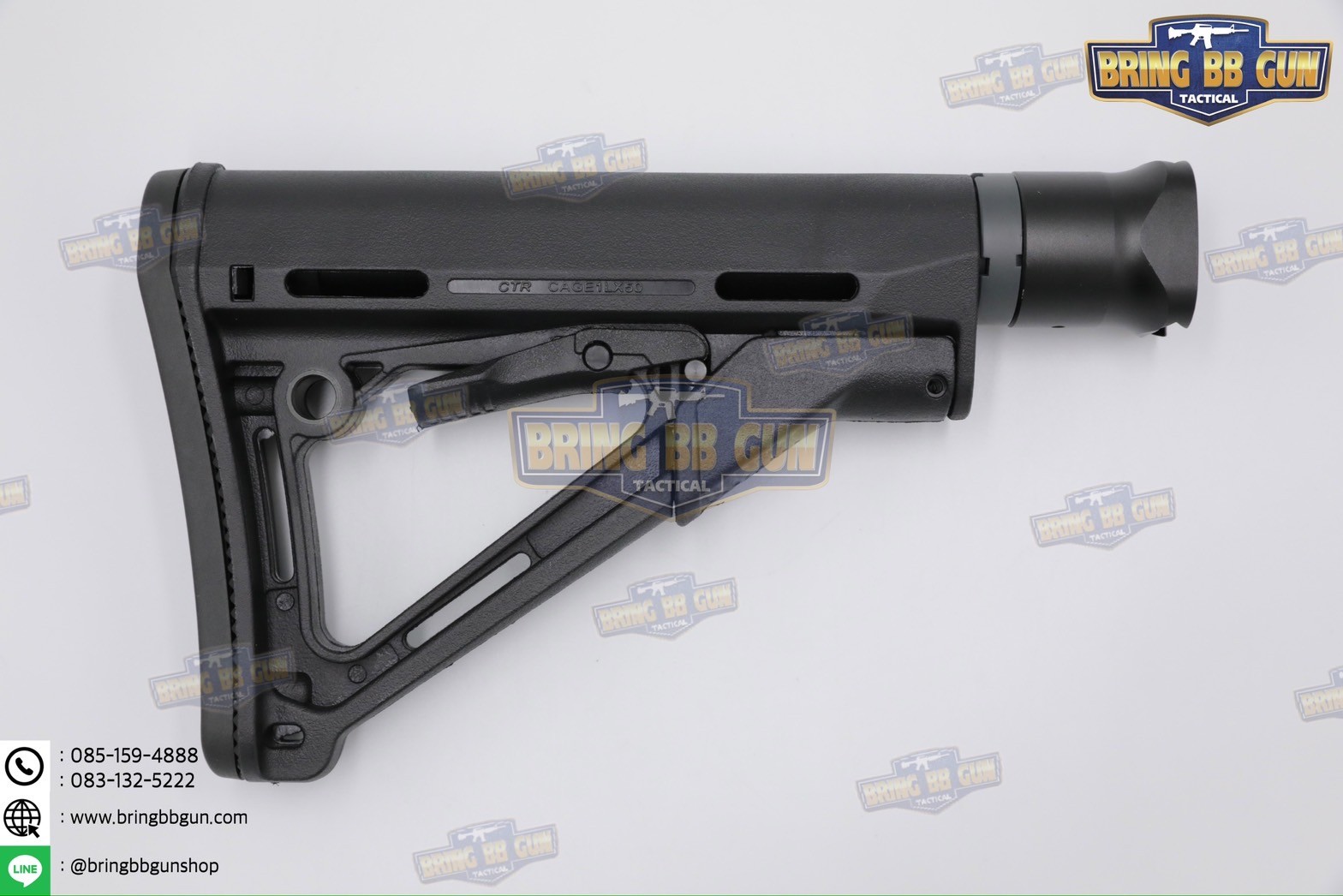 Adapterแปลงท้ายระบบ1913ให้ใช้แกนพานท้ายทรงAR สำหรับ Sig Sauer MPX/MCX (1913 Interface Knuckle) (Stock Adapter for M1913 Rail) (Stock Adapter) (1913 Adapter) (Sig Sauer) (MCX) (MPX) (1913)