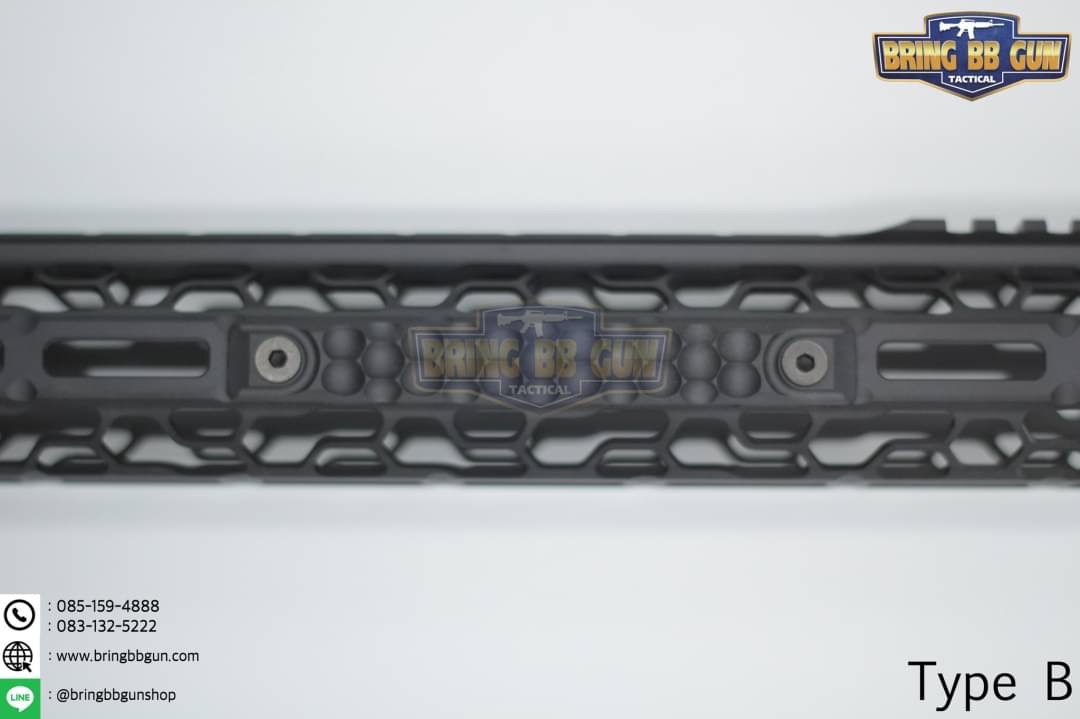 M-Lok Cover แบบพลาสติก (ใช้ได้กับชุดหน้าระบบราง M-Lok เท่านั้น)