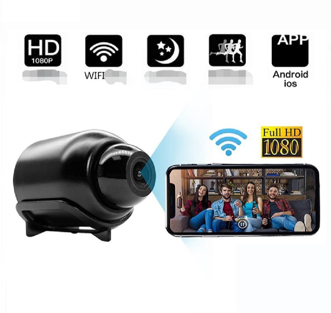 Spy Camera กล้องวงจรปิดจิ๋ว wifi รุ่นใหม่ล่าสุด ภาพคมชัด 1080P HD มีอินฟาเรดถ่ายกลางคืนได้