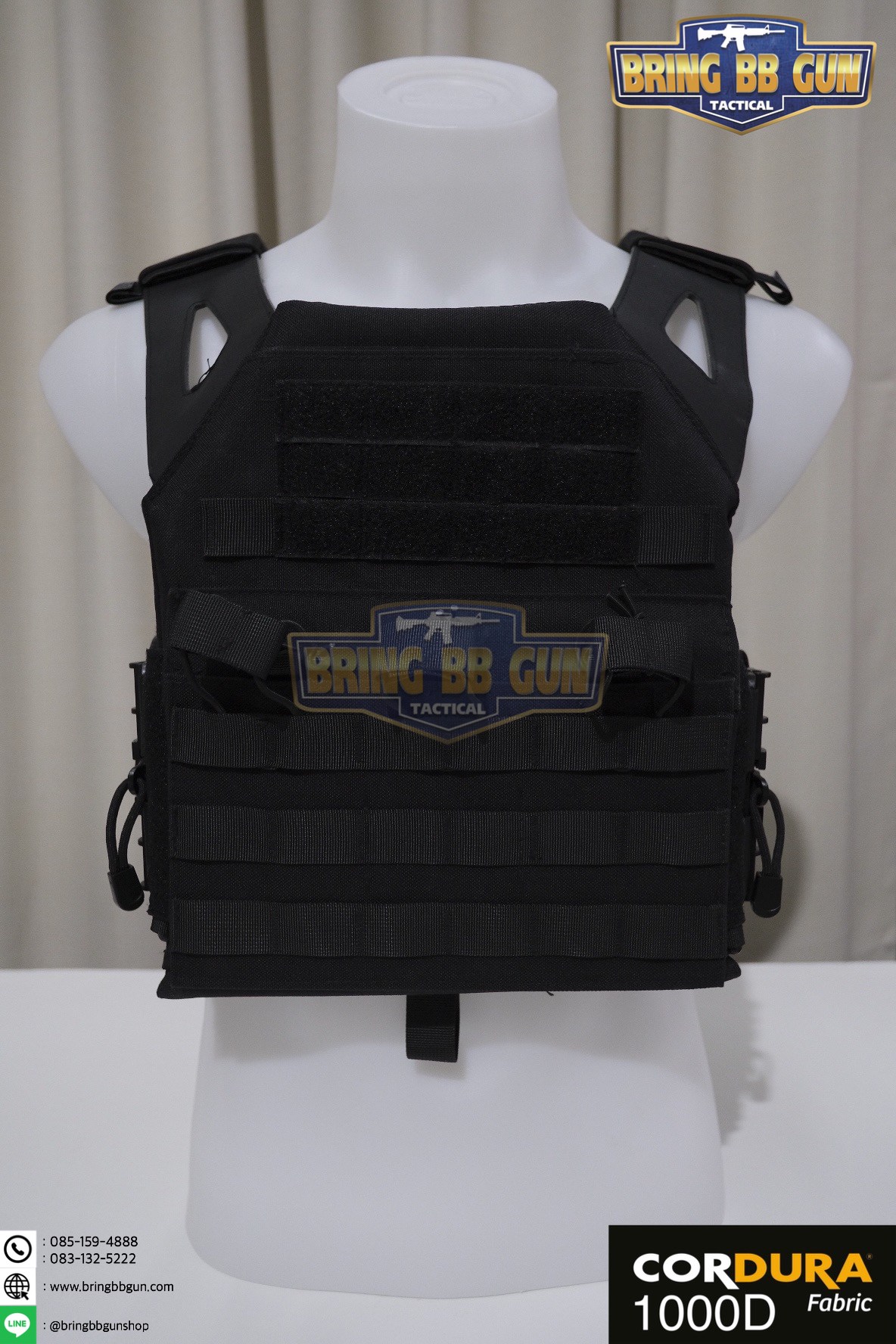 เสื้อเวส รุ่นJPC ปลดไว เนื้อผ้า 1000D (Quick Release JPC Set)