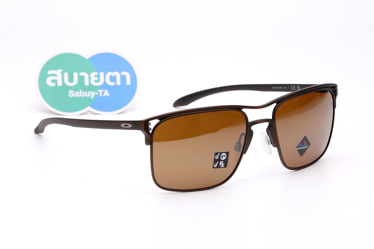 Oakley HOLBROOK TI Satin Toast/Prizm Tungsten Polarized SKU#OO6048-03
