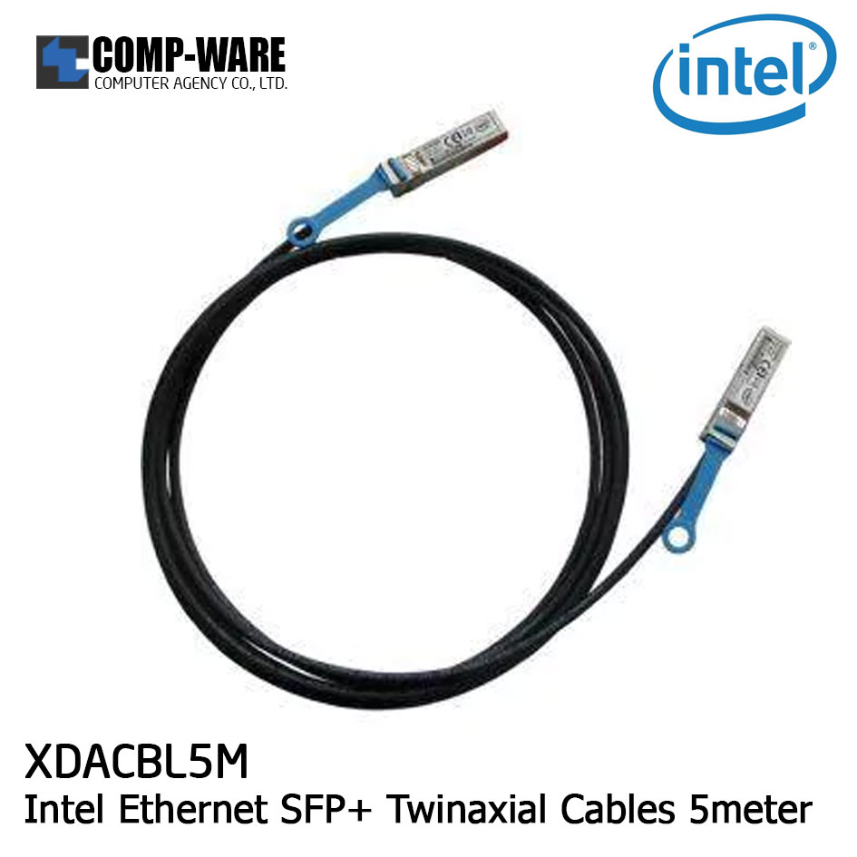 Intel Ethernet XDACBL1M SFP+Twinaxial Cables 1meter