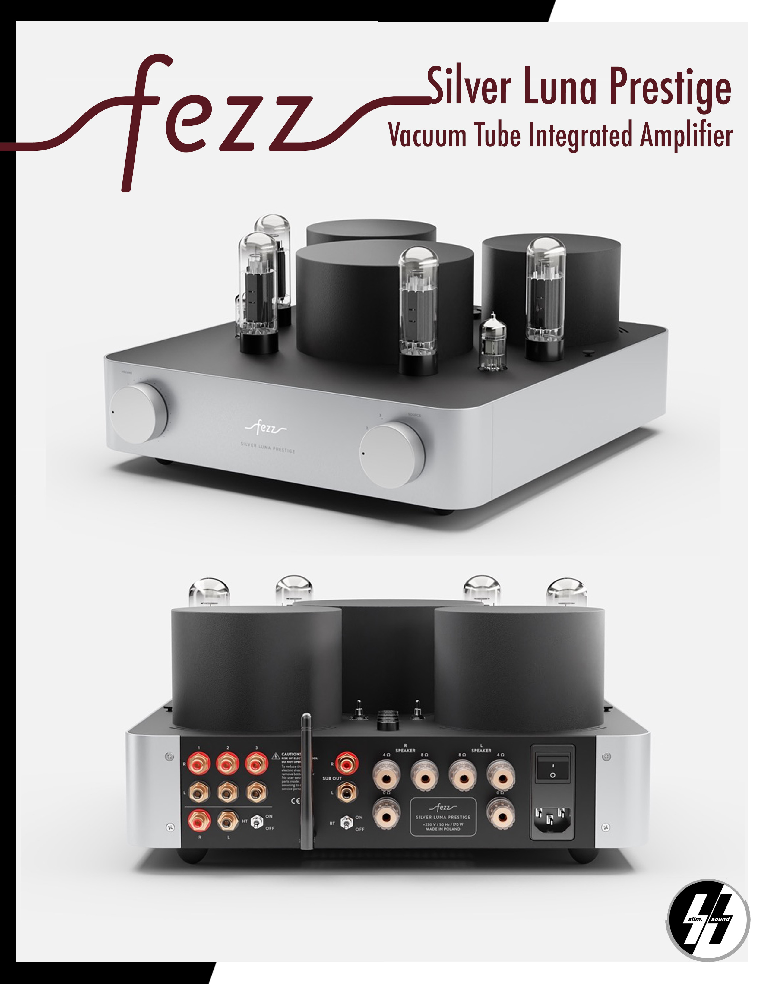 แอมป์หลอด | Fezz - Silver Luna Prestige | Vacuum Tube Integrated Amplifier