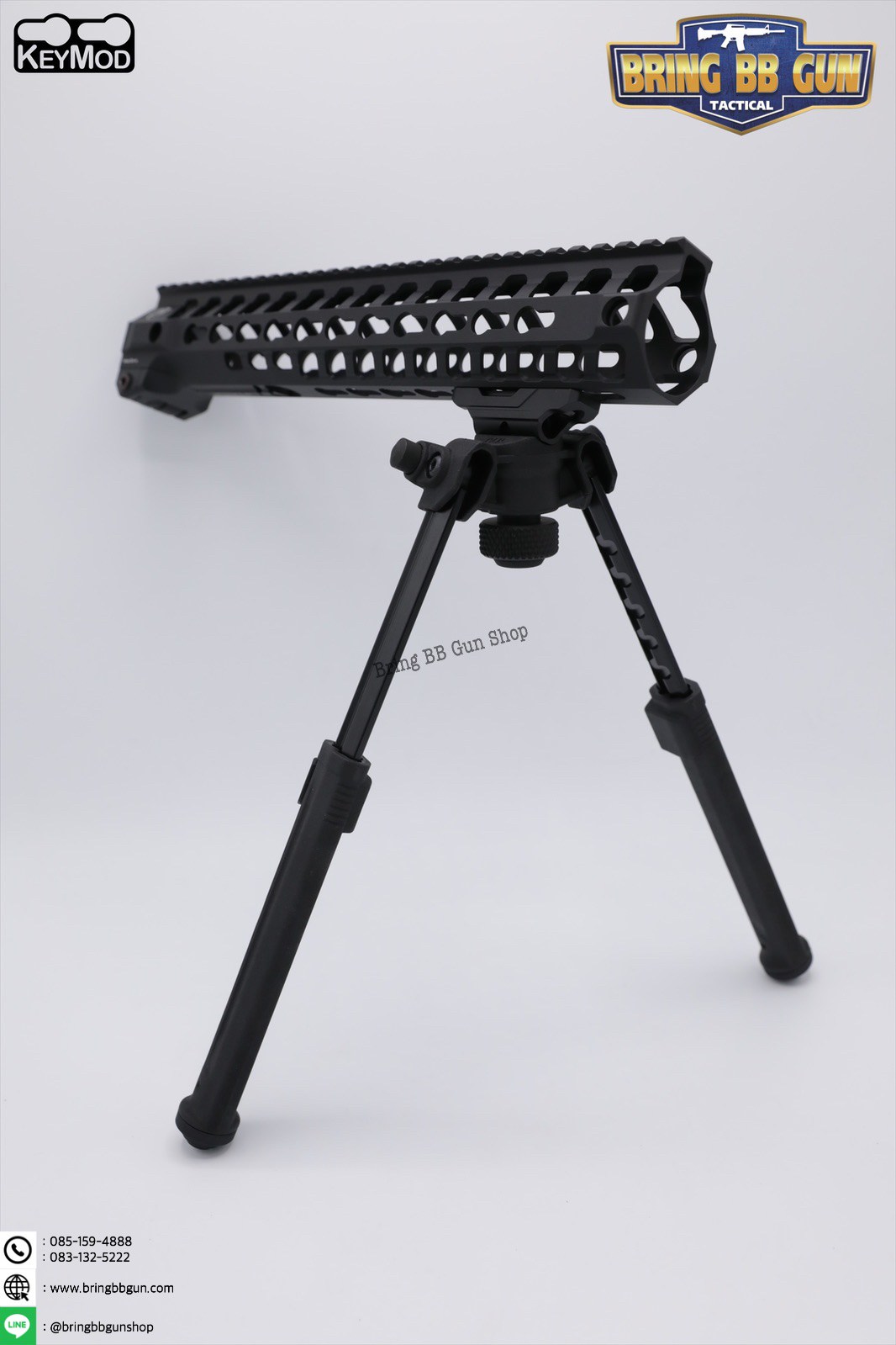 ขาทราย ทรง Magpul รุ่นระบบราง Keymod ยี่ห้อKublai (Magpul Bipod for Keymod)