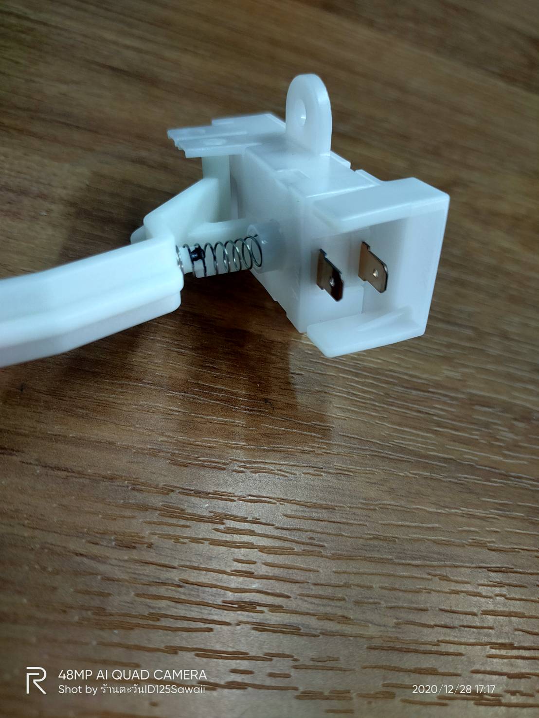 0000605 สวิตซ์ ล็อคฝา AXW166125000 เครื่องซักผ้า Panasonic(พานาโซนิค) อะไหล่ใหม่/อะไหล่แท้ รุ่น NA-F135X1 :F125A5 :F150A3 :FS14X3 :FS16X3