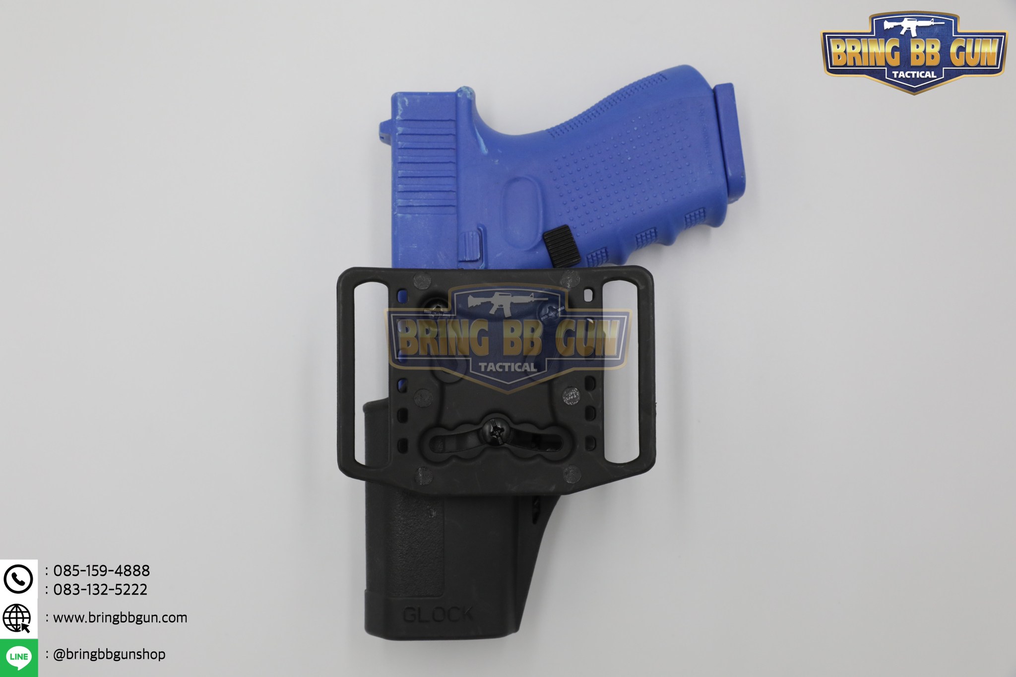 ซองปืนพกนอก ทรง Black Hawk รุ่น Glock19 สำหรับปืน : Glock 19/23/32/36