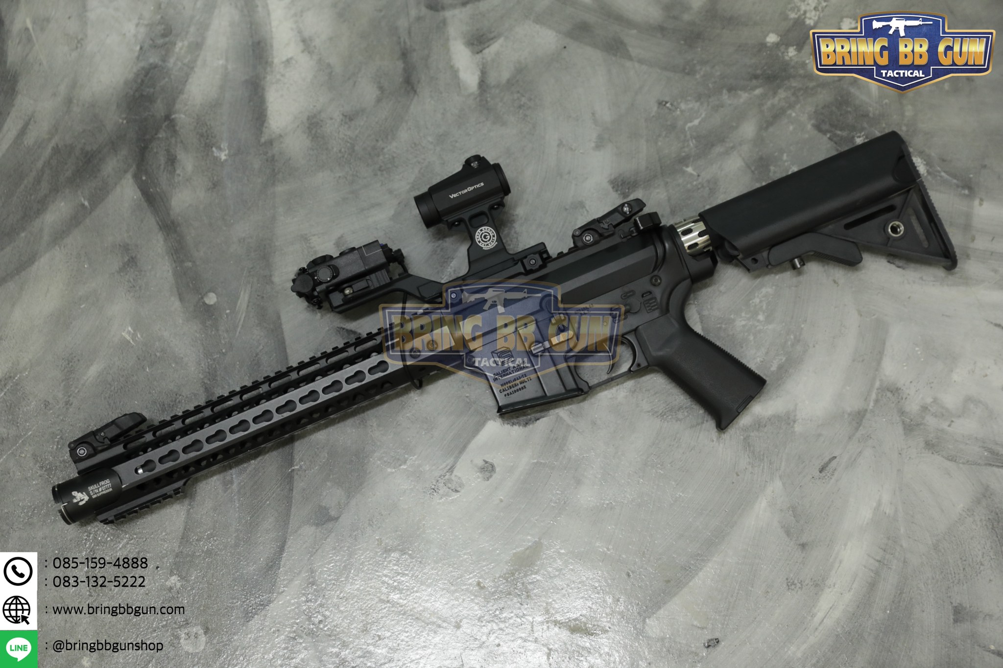 ขายกดอทสูง Hydra (Hydra Mount) (GBRS Group Hydra Mount Kit) สำหรับเรดดอท : Aimpoint T1/T2 , Maverick