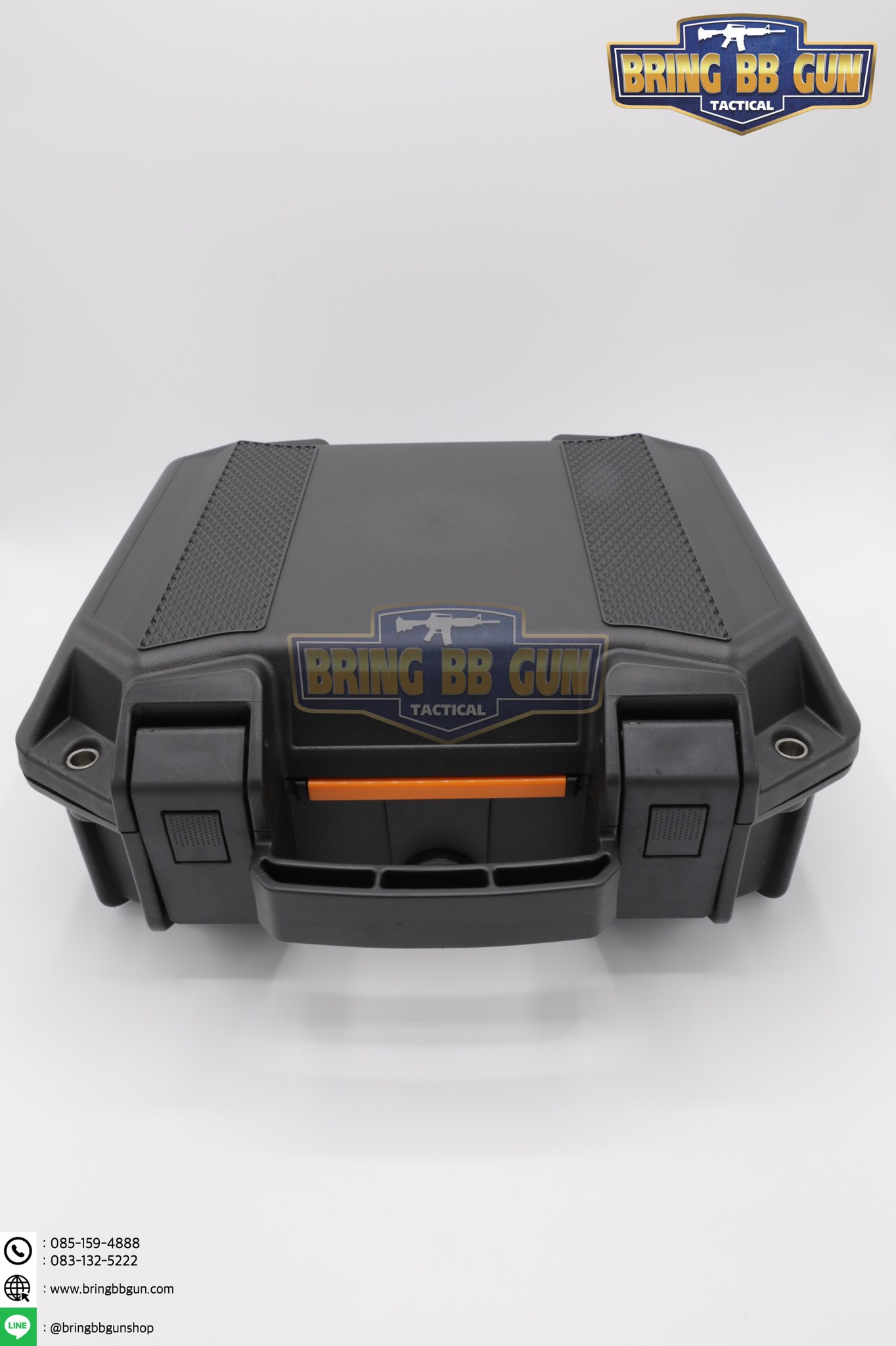 กล่องปืน B5 ขนาดภายนอก : 31*31*13.5cm. ขนาดภายใน : 28*19*8cm.