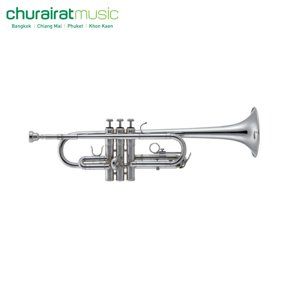 Trumpet Custom TR-115 Silver (C Trumpet) ทรัมเป็ต by Churairat Music
