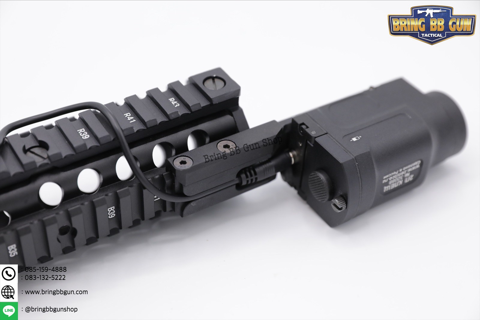 ไฟฉายติดปืน AK-SD (AK-SD TWPS LED Tactical Flash Light)