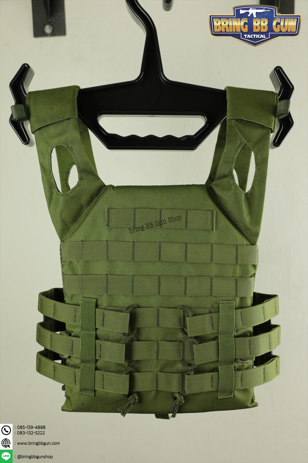 เสื้อเวส รุ่น JPC สายผ้า เนื้อผ้า600D