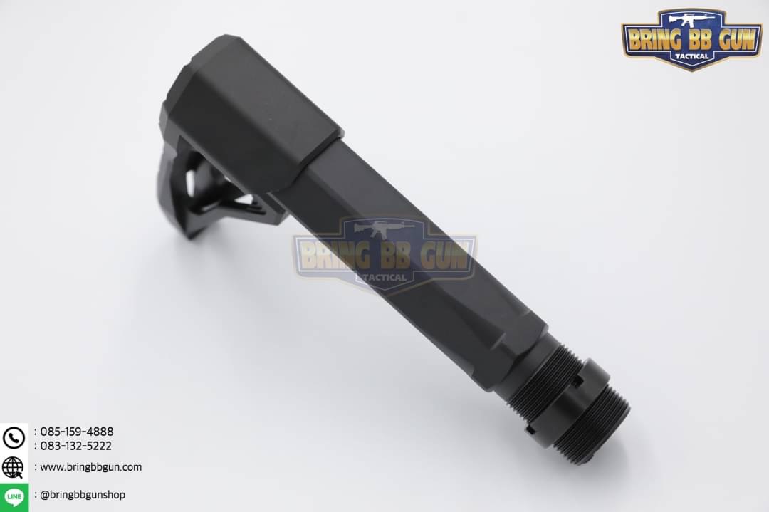 ชุดพานท้าย Phase 5 รุ่น Mini Stock (Phase 5 Universal Mini Stock for M4 GBB)