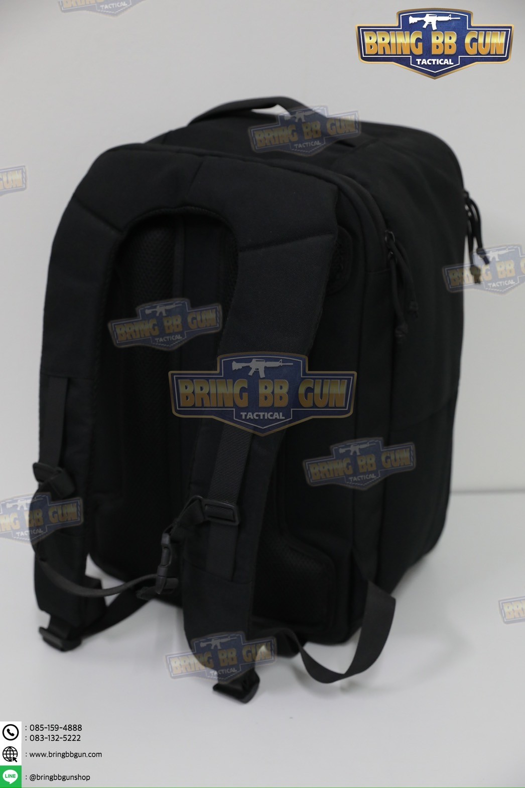 กระเป๋าเป้สะพายหลังอเนกประสงค์ สำหรับยิงปืน ยี่ห้อ Soetac (กระเป๋าสำหรับนักแข่งยิงปืน) (กระเป๋าเก็บอุปกรณ์ + ปืนสั้น) (Tactical Backpack Wargame Pack)