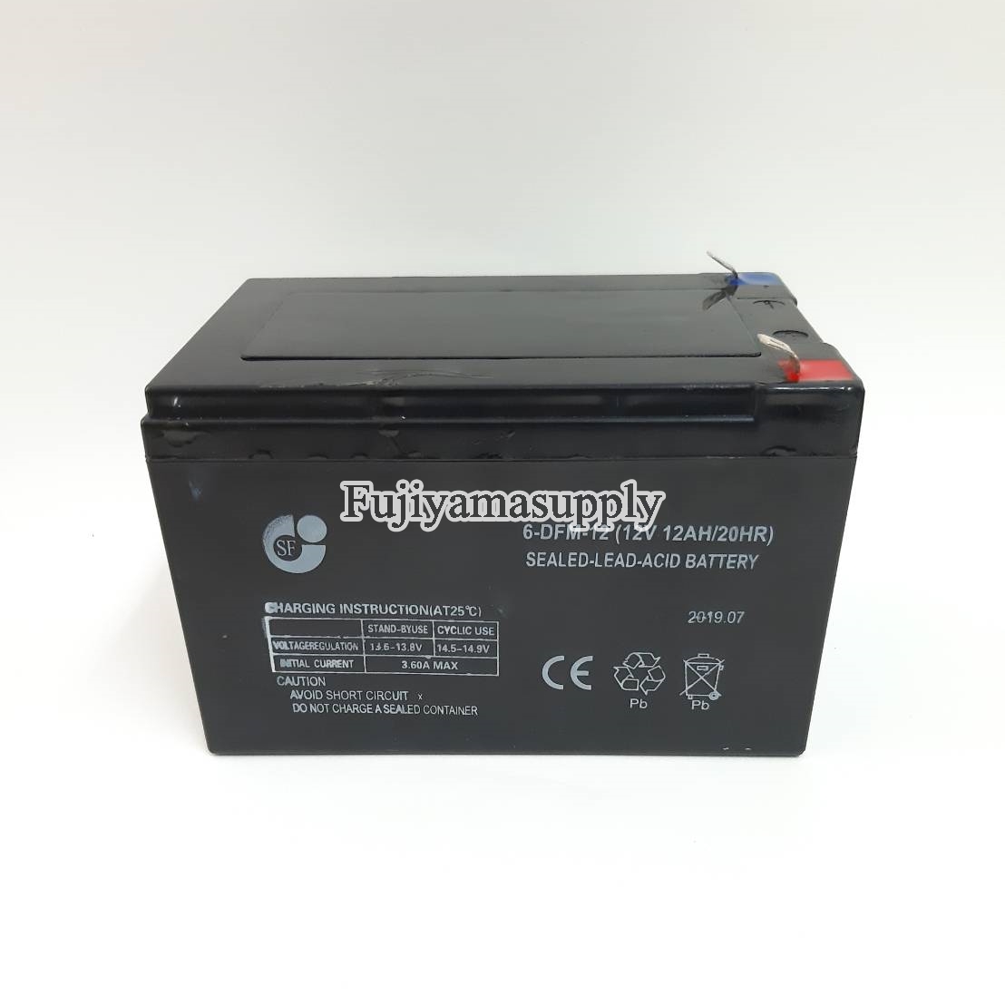 แบตเตอร์รี่ เครื่องฉีดยา / พ่นยา (12V12AH/20AR)