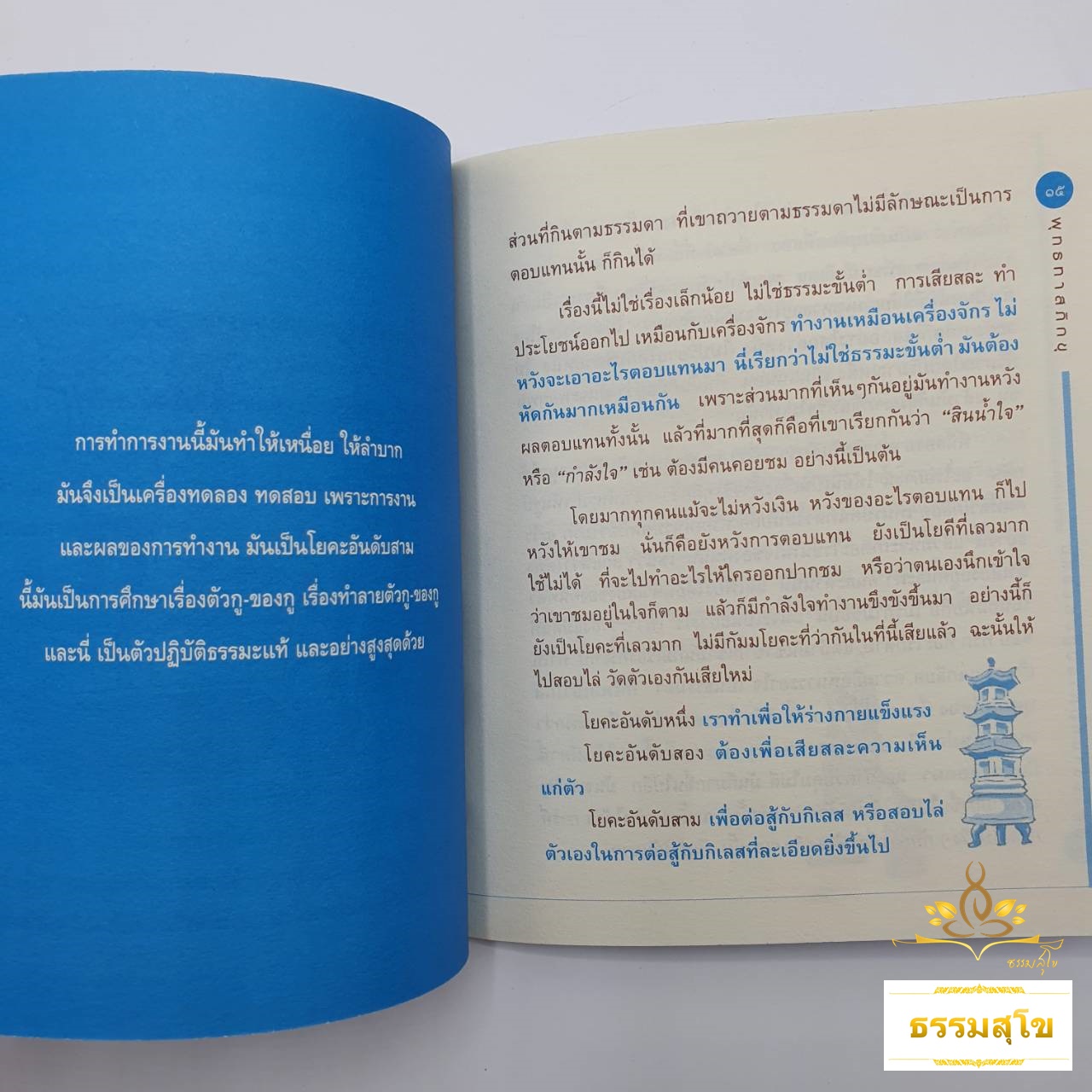 การงานคือการปฏิบัติธรรม : ธรรมบรรยาย ท่านพุทธทาสภิกขุ