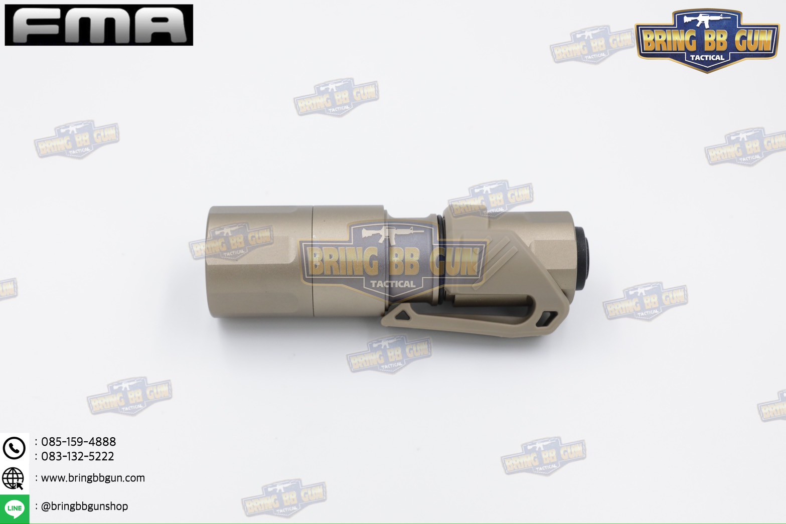 ไฟฉาย ยี่ห้อ FMA ทรง Cloud Defensive MCH-HC Micro (หลอดLED) (FMA MCH-EDC Flashlight) (MCH Handhelds) (Mission Configurable Handheld) #ไฟฉายมือถือ #ไฟฉายพกพา