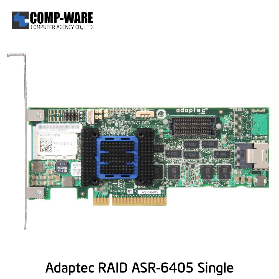 Microsemi Raid Controller 2270000-R (4-Port Internal) PCIe ASR-6405 Single